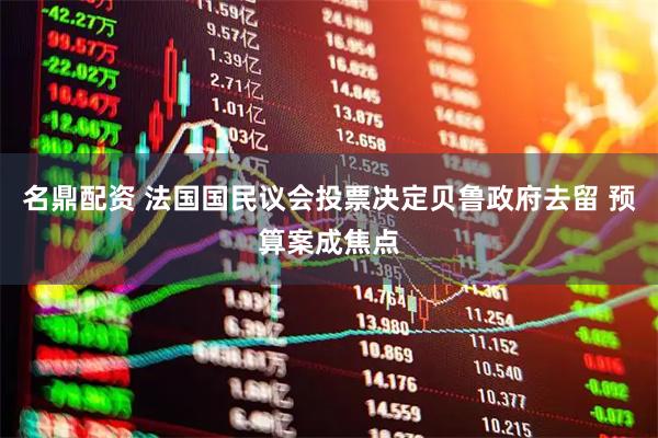 名鼎配资 法国国民议会投票决定贝鲁政府去留 预算案成焦点