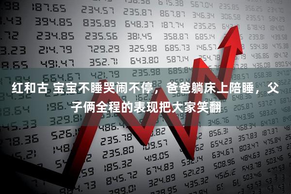 红和古 宝宝不睡哭闹不停，爸爸躺床上陪睡，父子俩全程的表现把大家笑翻