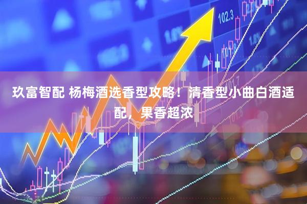 玖富智配 杨梅酒选香型攻略！清香型小曲白酒适配，果香超浓