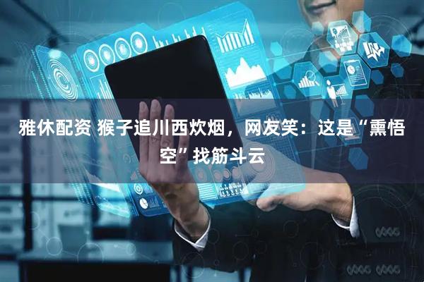 雅休配资 猴子追川西炊烟，网友笑：这是“熏悟空”找筋斗云